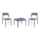 Farrah Snow 2 Person Seating Set