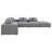 Amherst Grey 6-Piece Modular Sectional