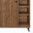 Oak Finish Shoe Cabinet