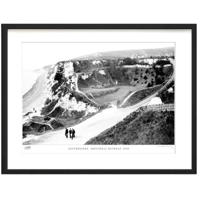 Eastbourne, Holywell Retreat 1910 by Francis Frith - Single Picture Frame Print