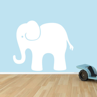 Adhésif décoratif éléphant