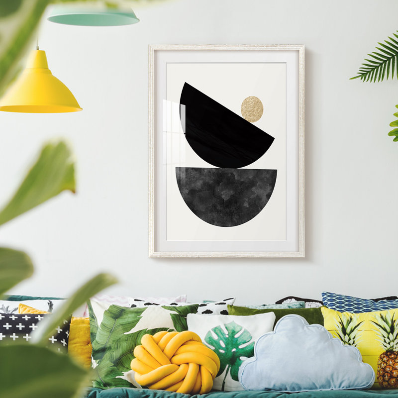 Delicate Balance -Framed Print, 28.5" H x 20.5" W, White