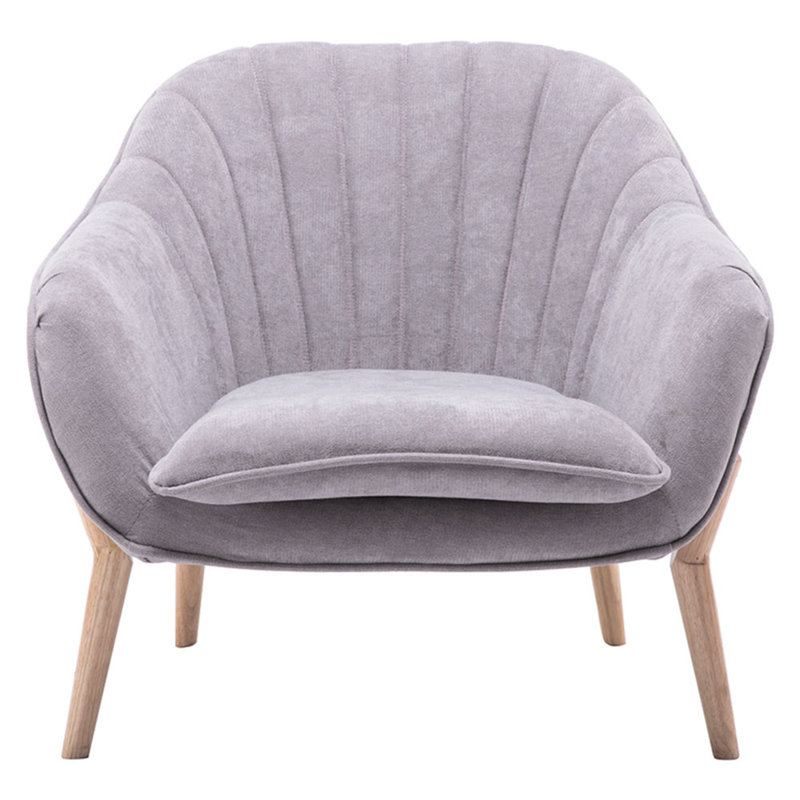 Arrey Upholstered Armchair, Grey
