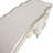 London Place Vanity Desk with Marble Top  - Creamy Pearl