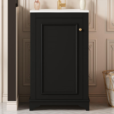 Meuble-lavabo simple autoportant de 20 po avec lavabo