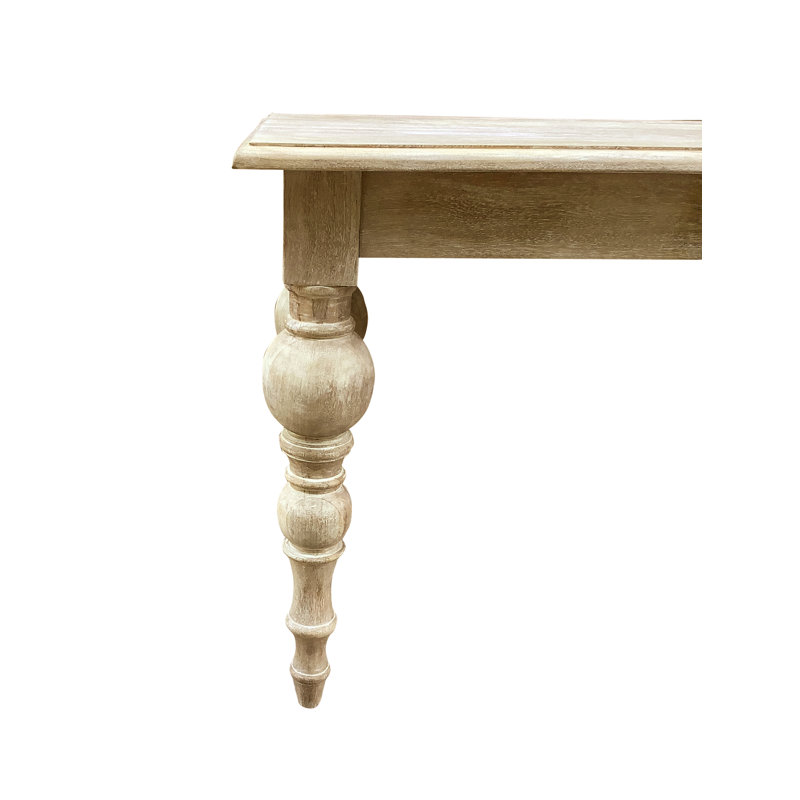 Console en bois massif 70 po Jachin
