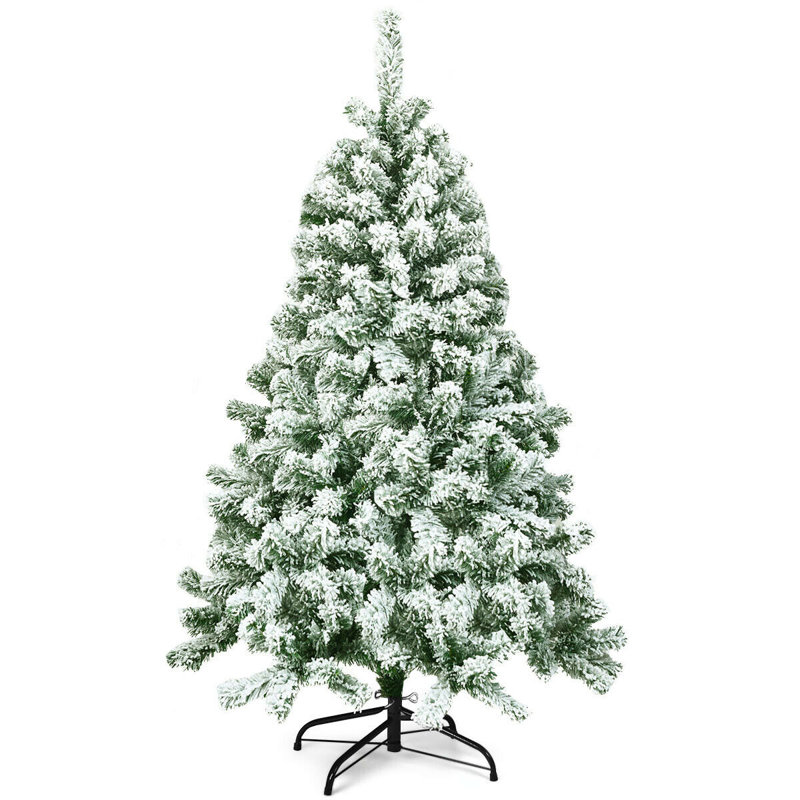 4.59' H Lighted Artificial Pine Christmas Tree