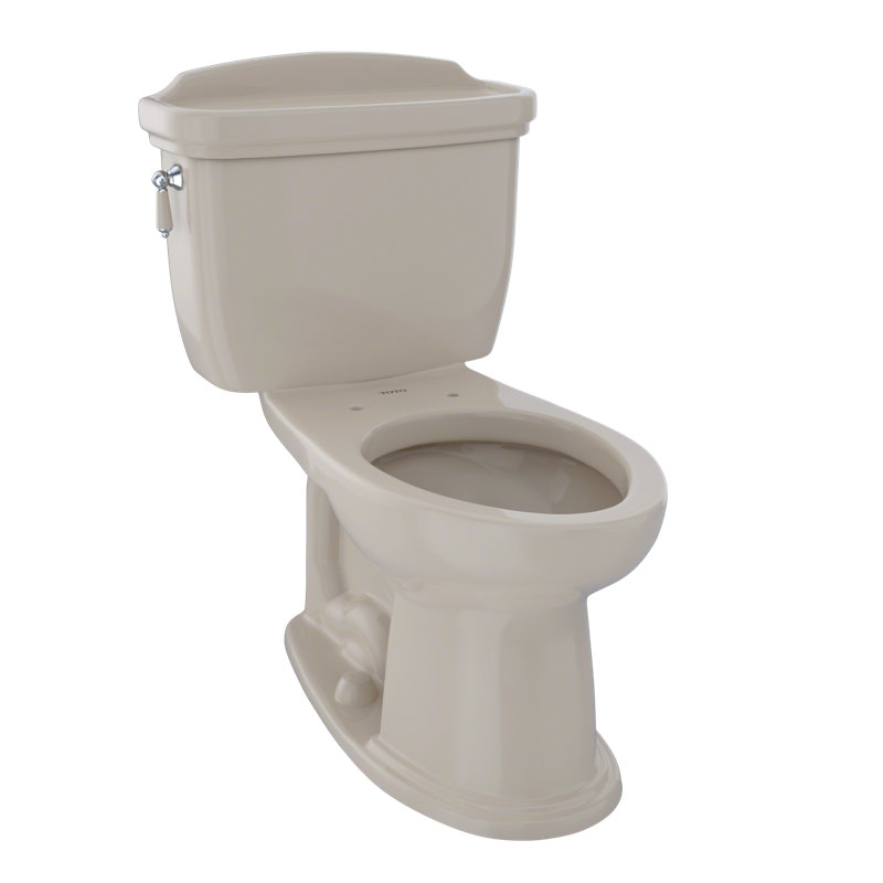 Dartmouth® 1.6 GPF Elongated Two-Piece Toilet (Seat not included), Bone
