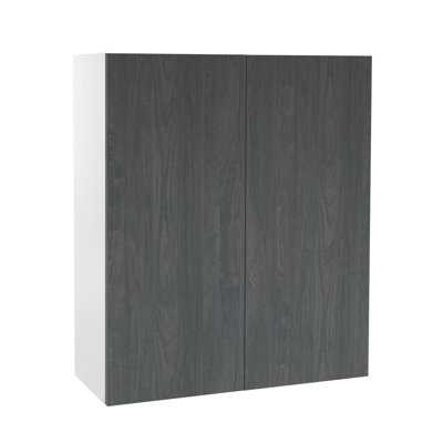 Radiance 33 in. W x 12 in. D x 36 in. H Ready to Assemble Slab Wall Kitchen Cabinet