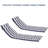 2PCS Set Outdoor Chaise Lounge Chair Cushion-1427154409