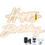 Enseigne néon 8 po Happy Birthday