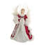 18'' Handmade Fabric Lighted Tree Topper-40153076