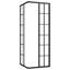 Cabine de douche rectangulaire encadrée l 27,6 po x P 27,6 po x H 70,9 po-131402656