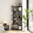 5-Tier Corner Bookshelf,L-Shaped Bookcase Freestanding Storage Shelf & Display Stand For Living Room, Office, Bedroom-25650293