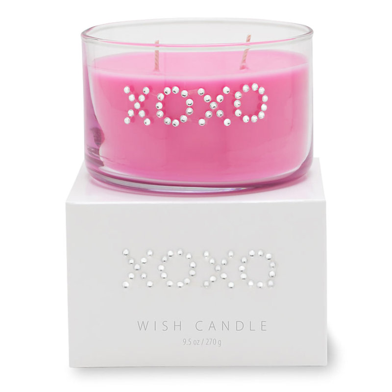 Fruity Scented Jar Candle with Glass Holder