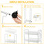 Chariot utilitaire roulant maille à 5 niveaux-45405103