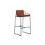 Sandur Patio Bar Stool with Cushion-32087484-34011450
