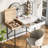40" Makeup Vanity Desk with 3-Mode Lighted Mirror and Wireless Charging Station-416652915