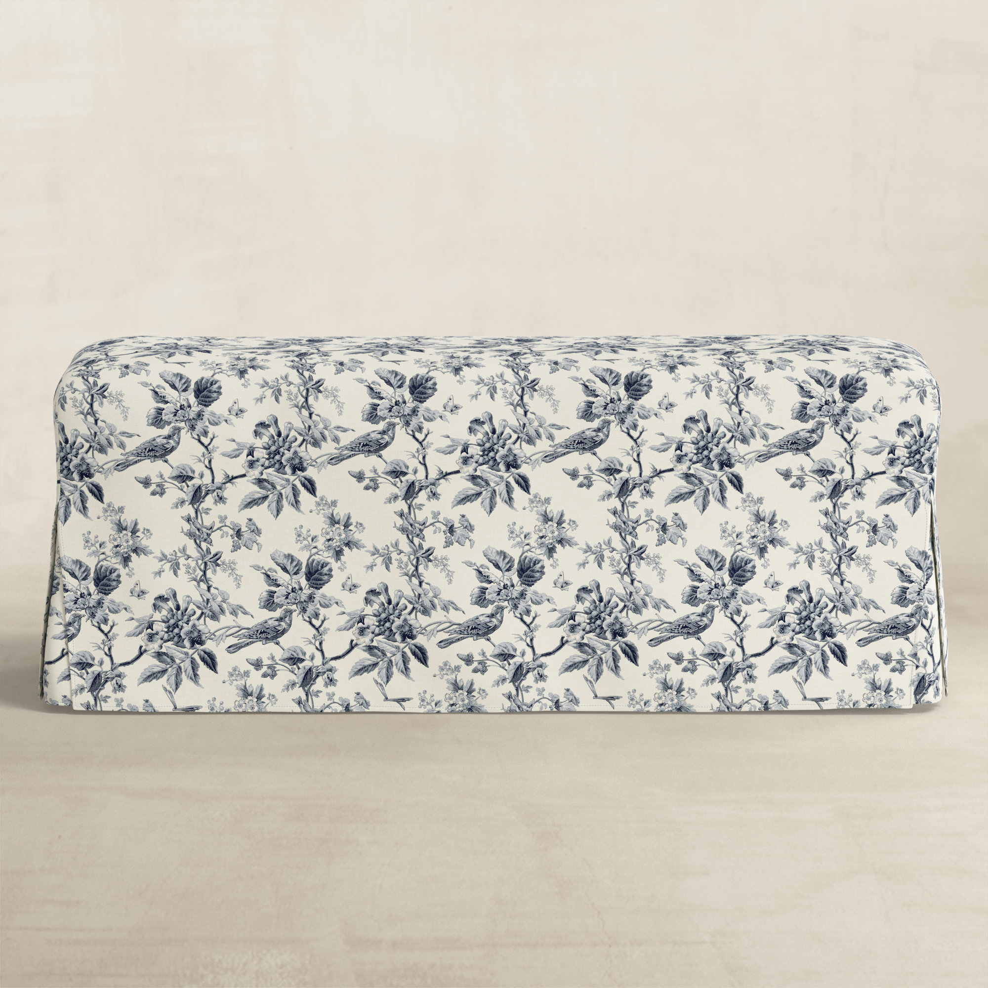 Bench,  Navy Floral