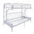 ACME Eclipse Futon Audeliz (Twin/Full), White-780040283-780040294