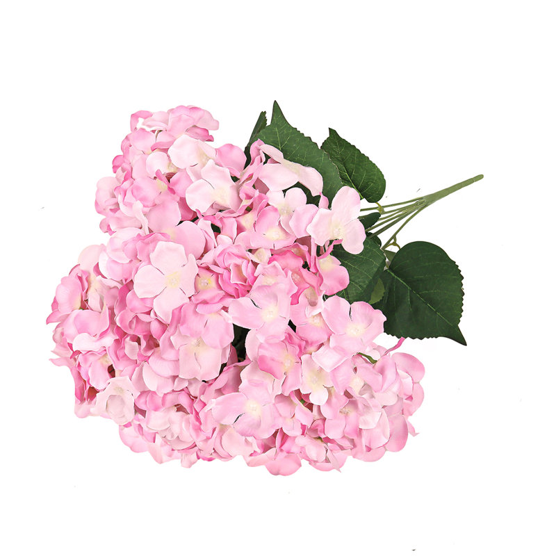 Tige d'hortensia de luxe Cragmont, Rose
