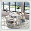 Taeke Kids Table and Chairs Set with Storage Ages 3-8 Years Grey