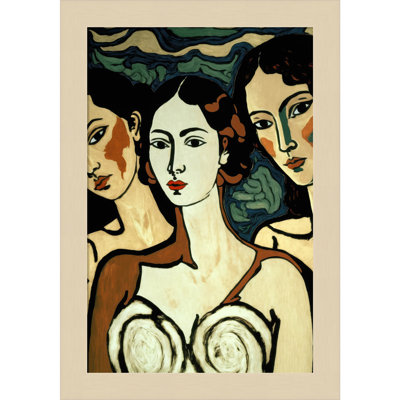 The Soul Sisters by Treechild  Wood Framed Wall Art Print