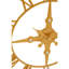 Ameswood Metal Wall Clock
