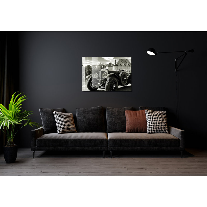 Peinture décorative en verre trempé, H 27,6 po x l 39,4 po