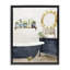Cadre flottant bleu pour salle de bain, design par Kim Allen-947982095-947982092