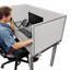 Panneau d'intimité acoustique fixé au bureau-16490067-16490076-16490077
