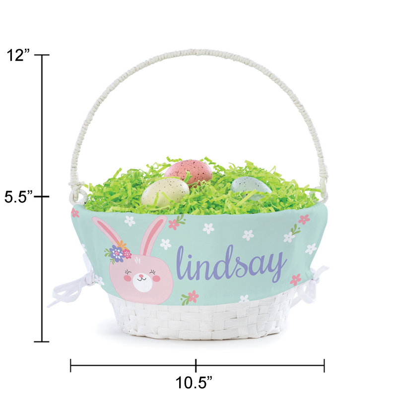Doublure de lapin Yount Personalized Girl, Oui