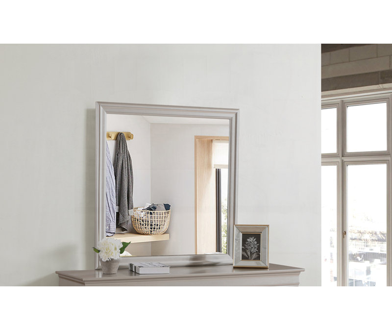 Miroir argenté