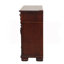 Commode 9 tiroirs Lyndon G09400-D, cerise
