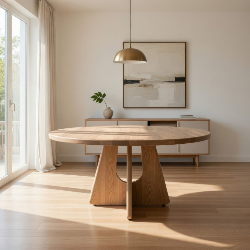 Umey Round 59'' Dining Table