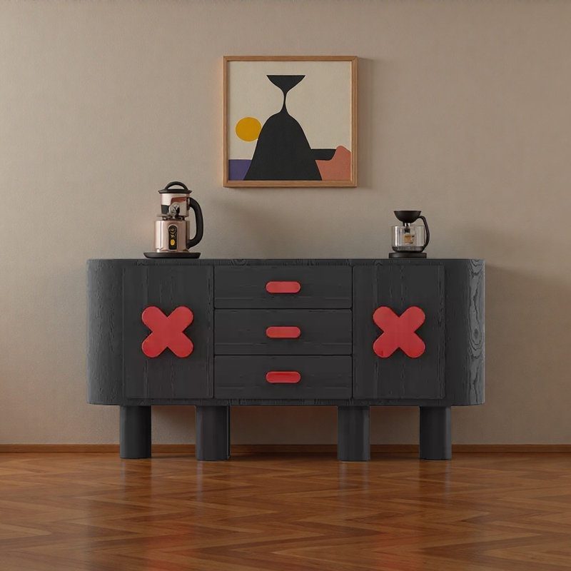 Buffet haut de gamme Art Design, H 35,43 po x l 62,99 po x P 17,72 po