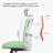 Ashendon Ergonomic Mesh Office Chair with Adjustable Lumbar Support and Padded Armrests for 300lbs-1112515606