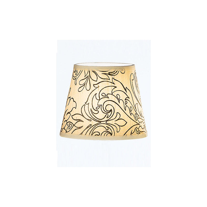 13cm H Silk Empire Lamp Shade, Cream