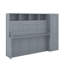 Lit escamotable double avec tiroirs et garde-robe-1103074576