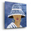 «Lady with Hat II» par Silvia Vassileva, art mural en verre acrylique-2107699954