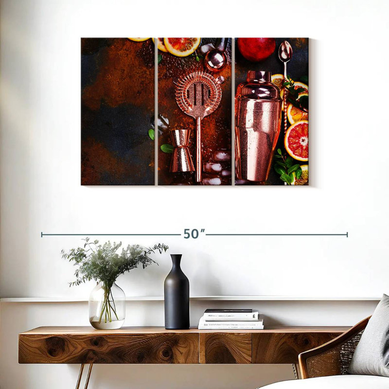 Accessoires de bar Yarlin, H 24 po x l 38 po
