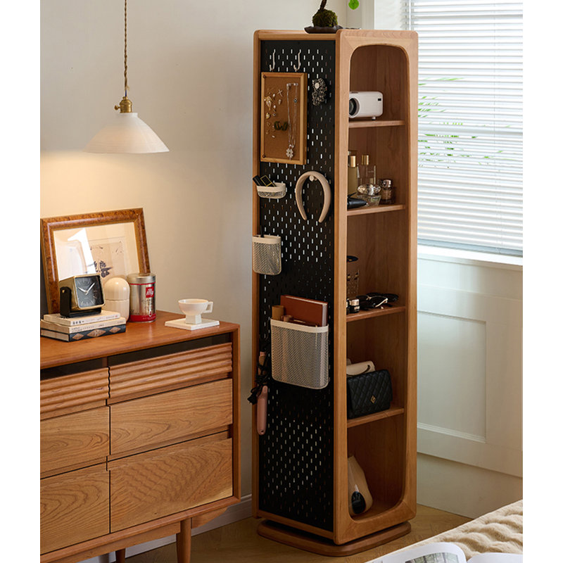 Miroir pleine grandeur de style Mid-Century