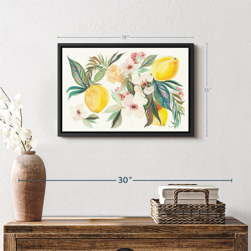 Anas Citrus Summer I Canvas Print