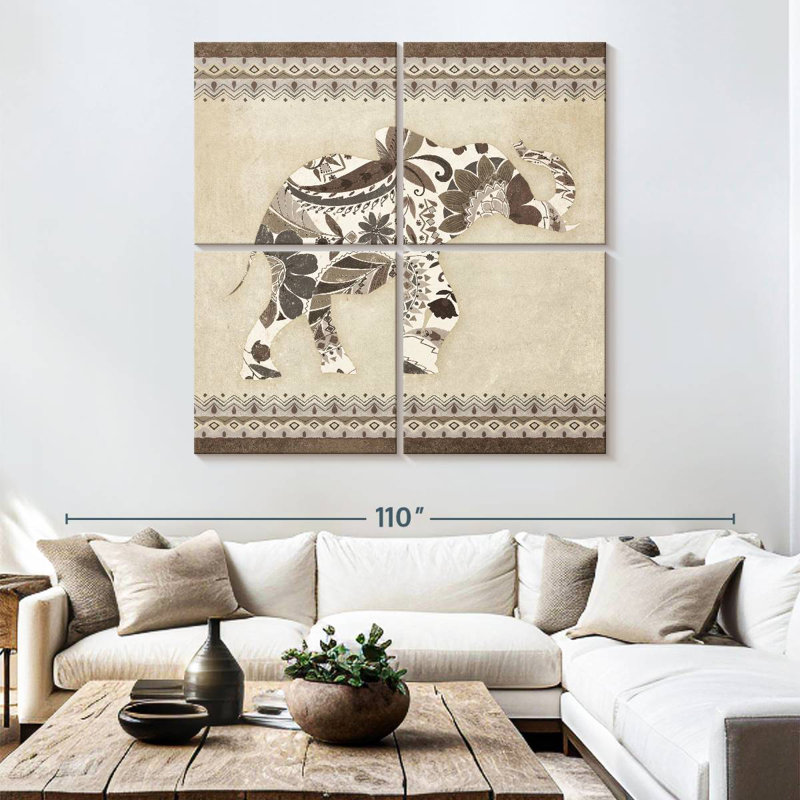Éléphant boho Brampt neutre