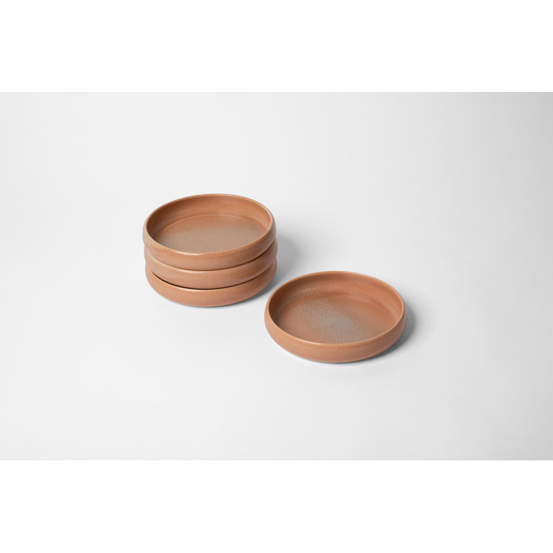 Assiette plate en grès de 10,75 po Cloud Grey, Terra Rosa