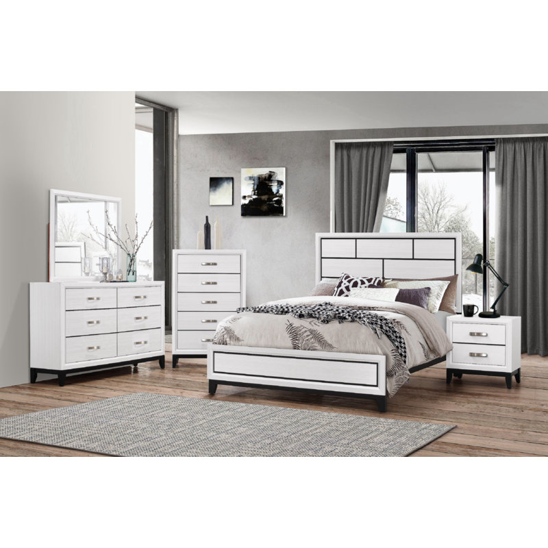 Standard Bed, Twin, White