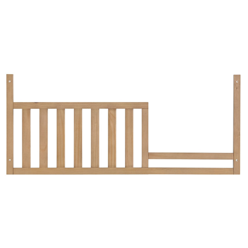 Everlee Toddler Guard Rail, Honey Wood