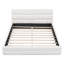 Grand lit plateforme tapissier