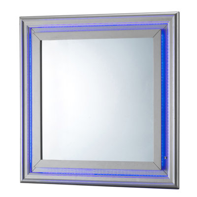 Lorana  Mirror2 , Silver Champagne
