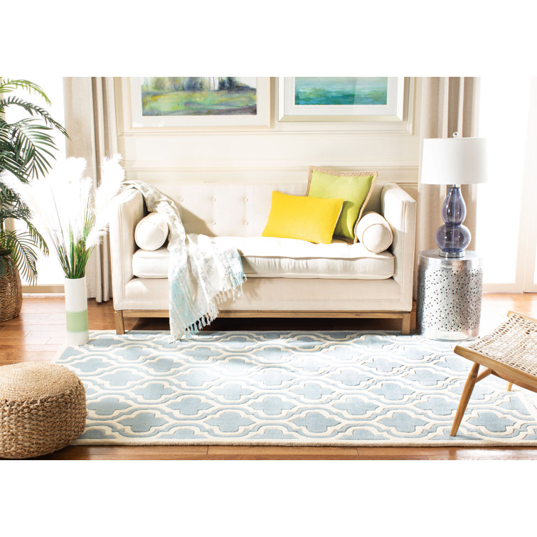 Carolene Hand Tufted Wool Geometric Rug